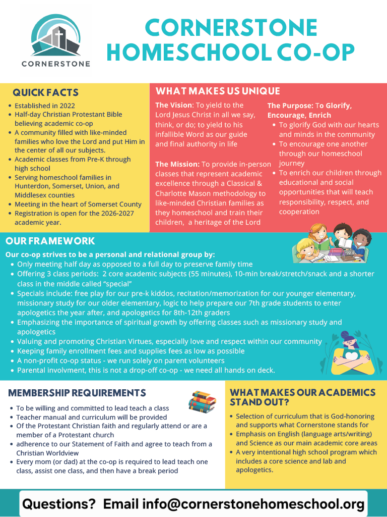 Cornerstone Homeschool Co-op